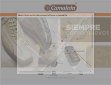 Tablet Screenshot of productoscamaleon.com